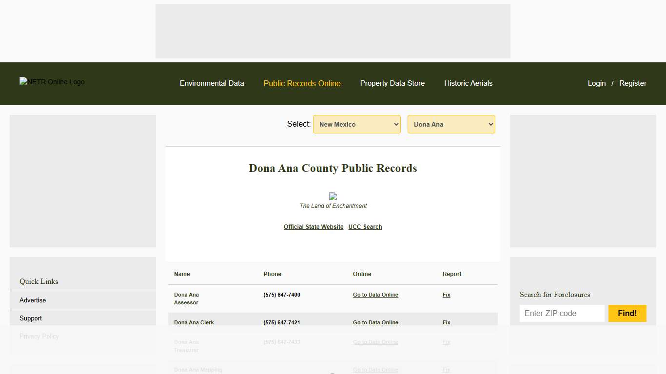 NETR Online • Dona Ana • Dona Ana Public Records, Search Dona Ana Records, Dona Ana Property Tax, New Mexico Property Search, New Mexico Assessor